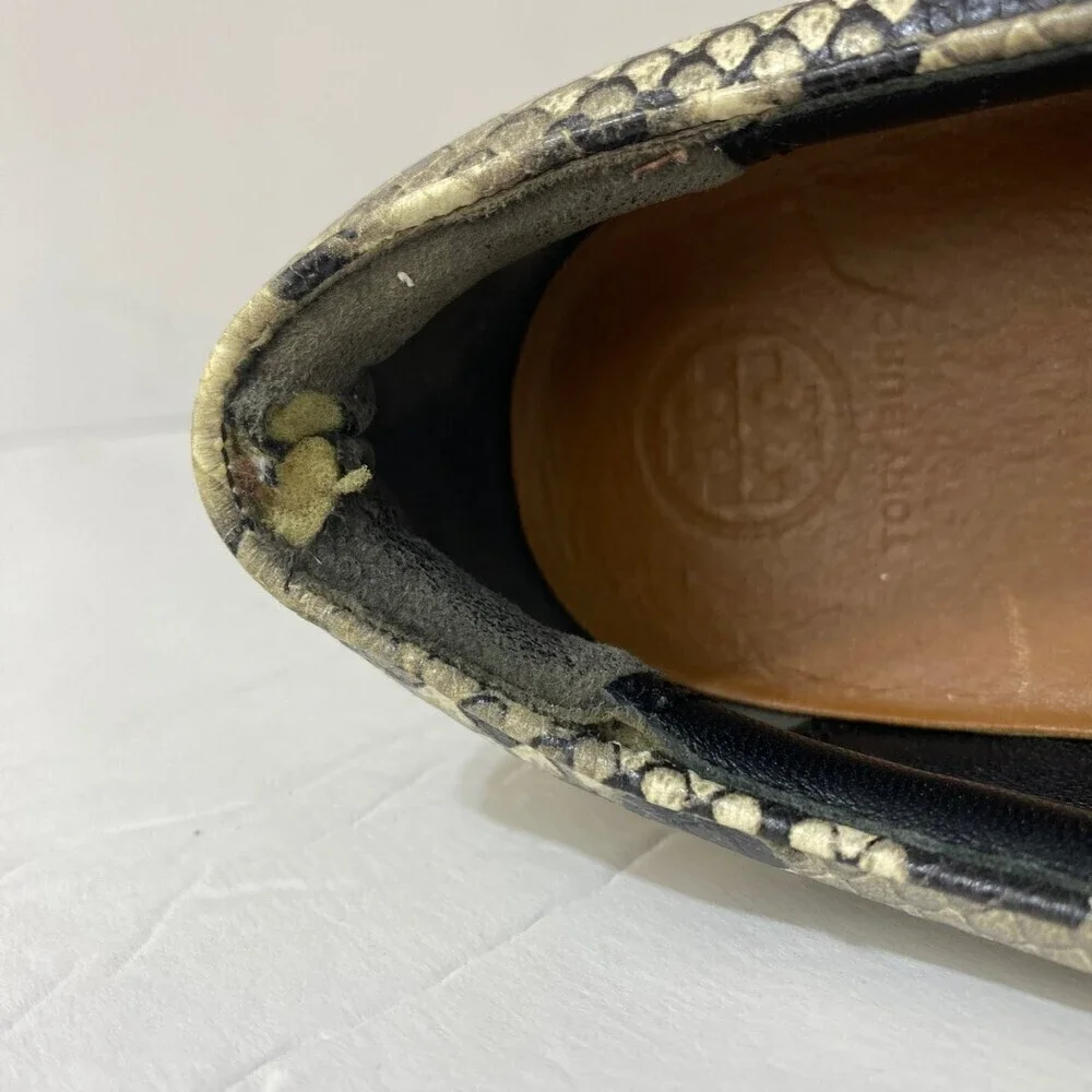 Tory Burch snakeskin slip-on sneakers Size 8.5